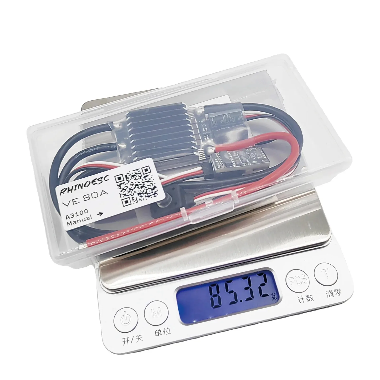 RhinoESC AM32 ESC 40A/80A Crawler RC için - Ayarlanabilir BEC 5.2-8.2V