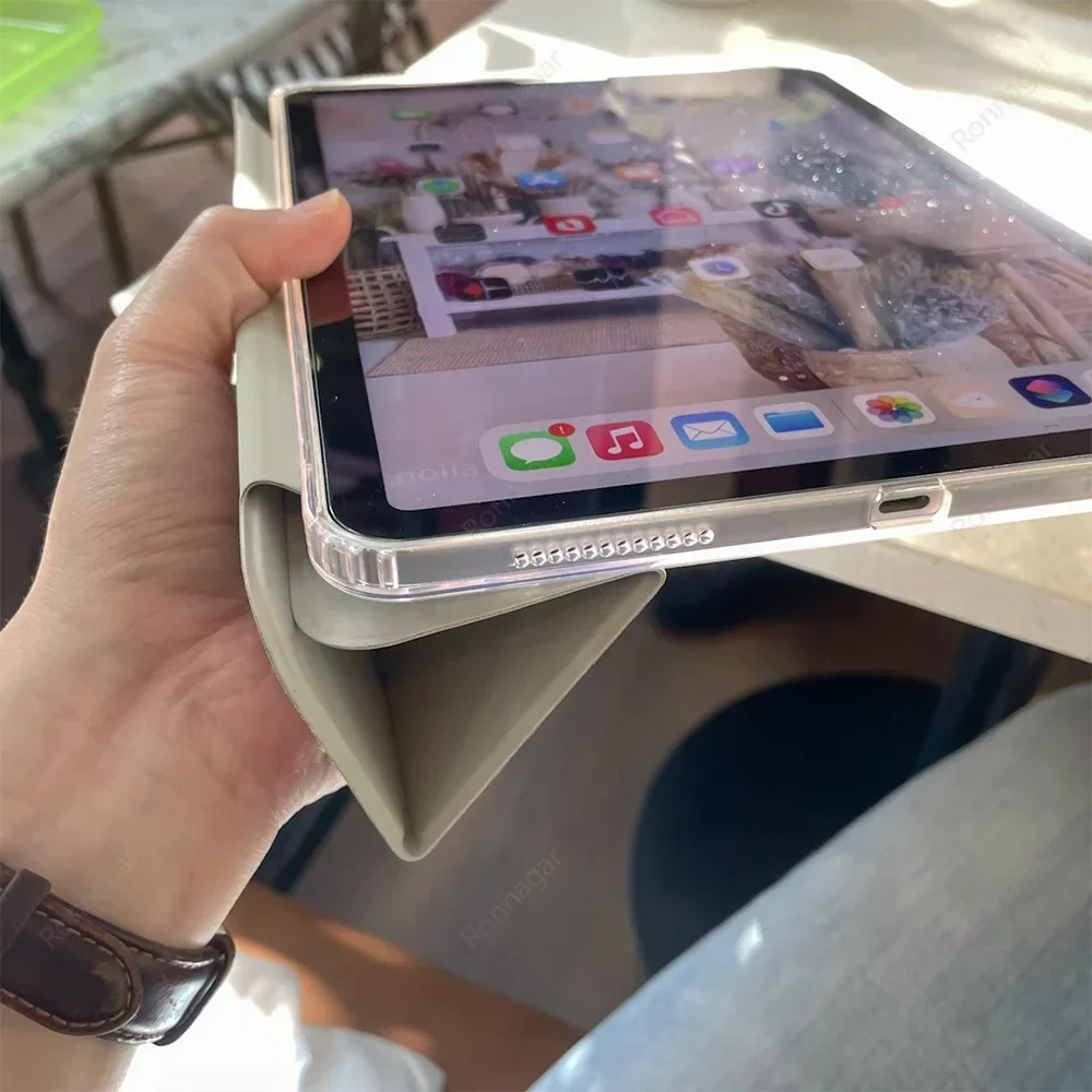 13-Inch and 11-Inch iPad Protective Case with Pencil Holder