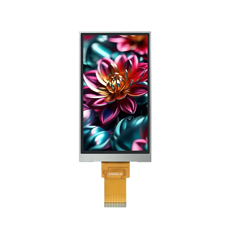 5.0 inch IPS LCD Display 480x854 Resolution ST7701 Driver Capacitive Touch Screen RGB Interface 40Pin