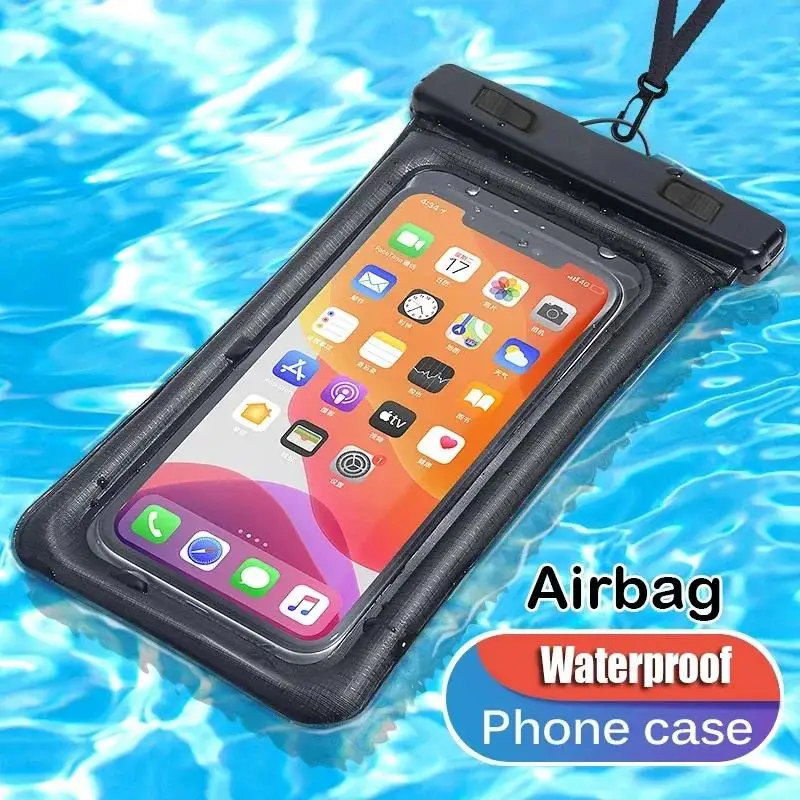 Waterproof PVC Phone Case for Swimming and Outdoor Use