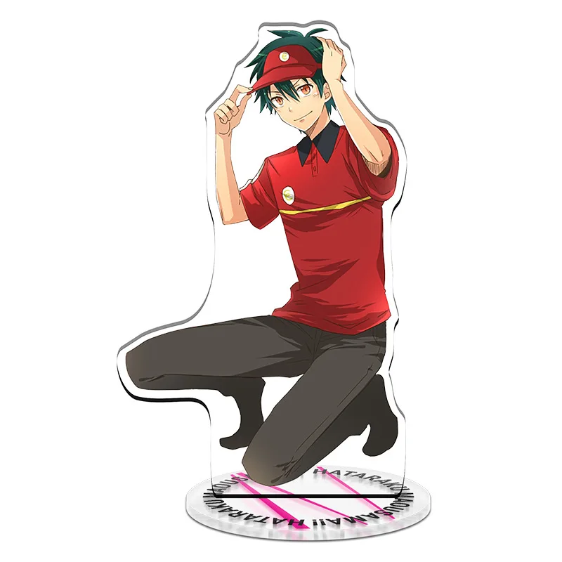 Anime The Devil Is a Part-Timer! 2 Acrylic Stand Model Doll Hataraku Maou- sama! 2 Action Figure Toy Decoration Model Plate Gifts - AliExpress