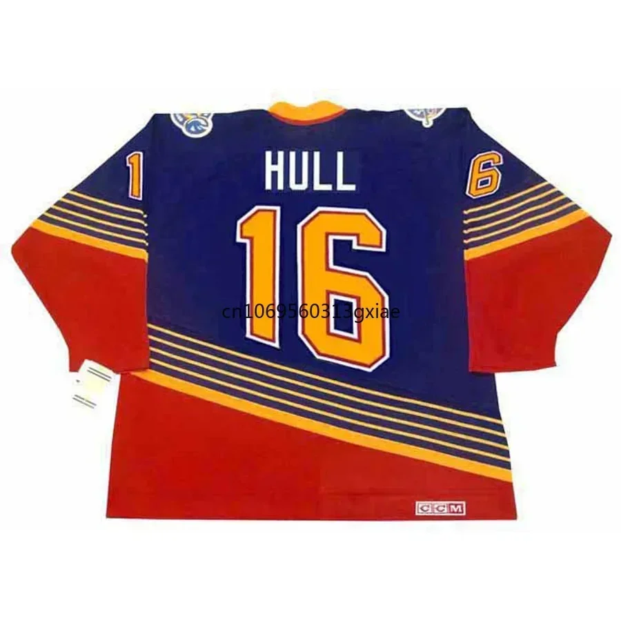 AL MacINNIS Jersey America St. Louis Retro Ice Hockey Jerseys 16 Brett Hull Jersey 99 Wayne Gretzky All Stitched M-XXXL