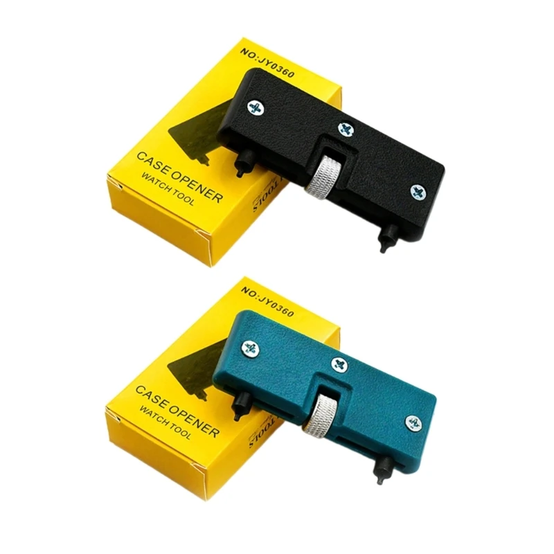 

Portable Watch Back Cover Opener Durable Two Foot Meter Opener Essential Battery Replacement Tool for Watch Enthusiasts