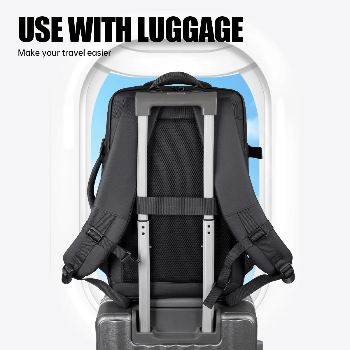 Travel Large-Capacity Backpack for Men, New Style Travel Backpack for Women, Lightweight Business Trip Travel Computer Bag, Backpack for Women, Urban Commuting