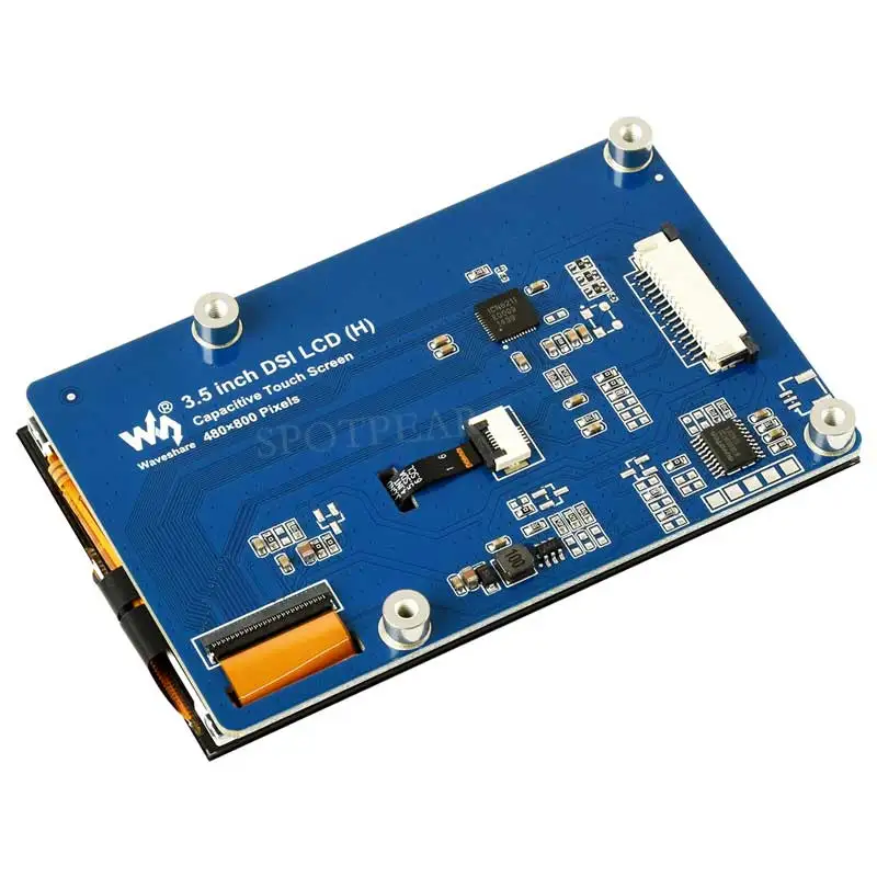 라즈베리 파이 3.5인치 DSI 디스플레이 MIPI LCD (H) 3.5인치 정전식 터치스크린 480x800 5포인트 터치 IPS 디스플레이 패널