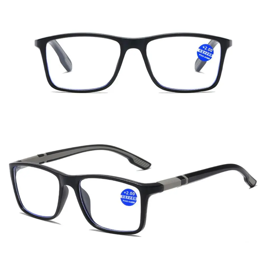Reading Glasses Ultralight Blue Light Blocking Sports Presbyopia for Men Women Hyperopia Optical Eyewear +100~+400