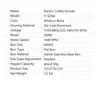 GZZT GF64 Espresso Coffee Bean Grinder 64mm Italmill Burr SOE/Single Origin Bean Grinder Premium Bean Professional Grinder 3
