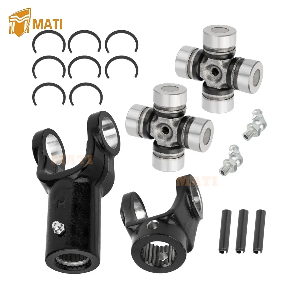 Rear Prop Shaft Yoke With U-Joint For Polaris Sportsman 600 4X4 (2003-2005) - Steel, 90-Day Warranty