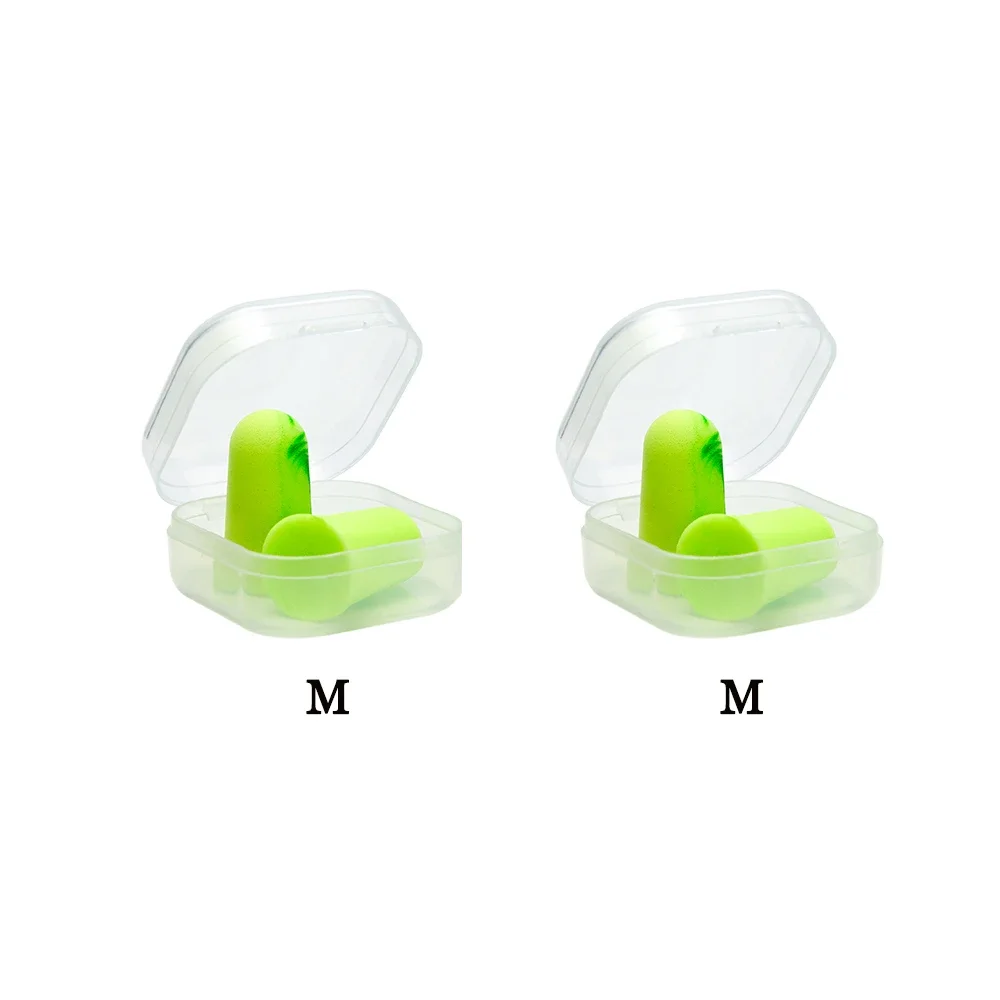 Soundproof Sleeping Earplugs - Soft, Slow Rebound, Anti-Noise Protection