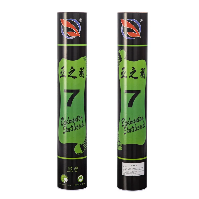 Badminton Stable Resistance Windproof Professional Competition Training 12 Pack Duck Feather Shuttlecock