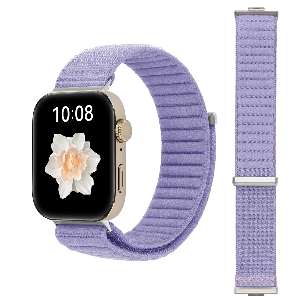 Rhinestone-Studded Soft Watch Band with Protective PC Case - Elegant Strap and Cover Set
