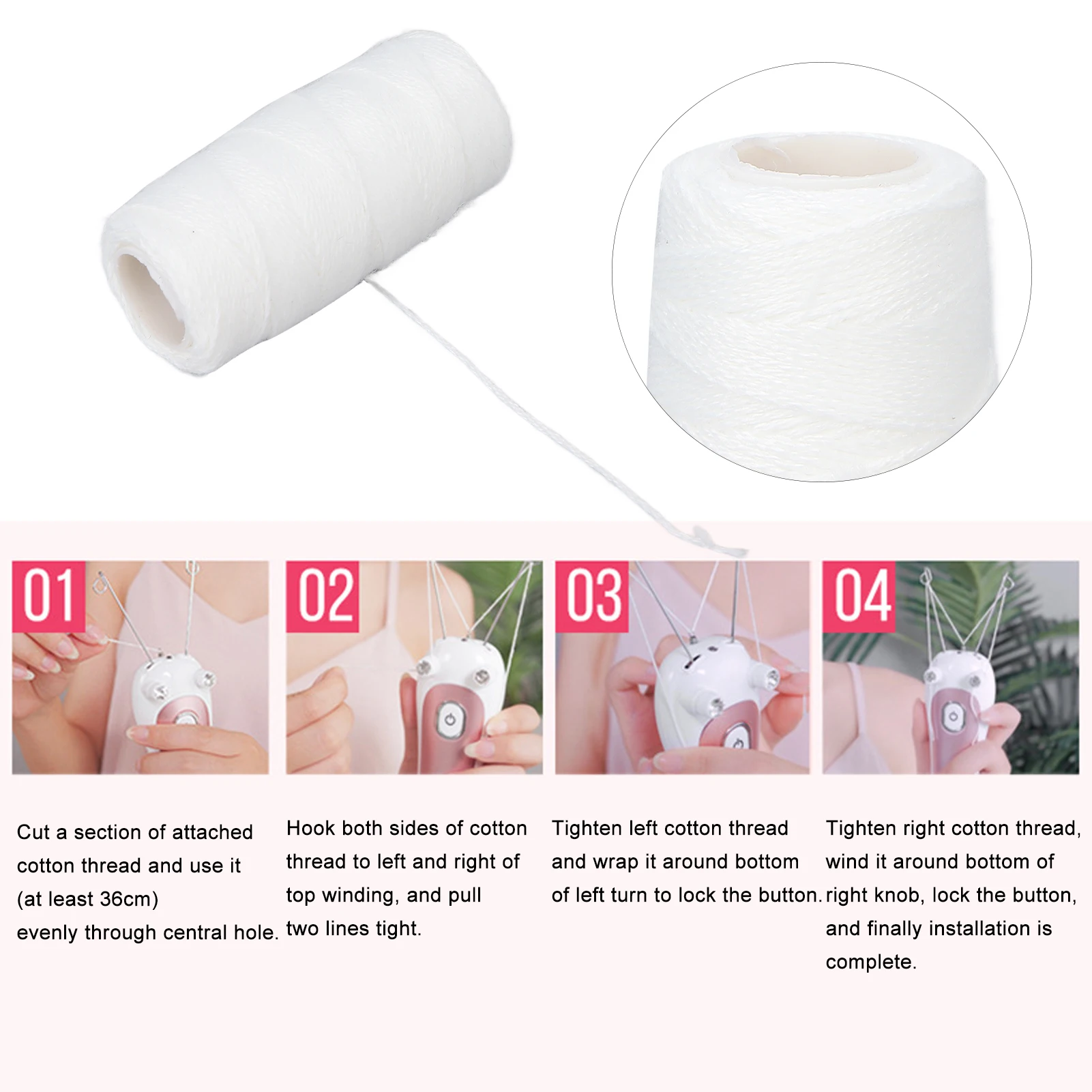 Electric Epilator Facial Hair Remover for Daily Removal