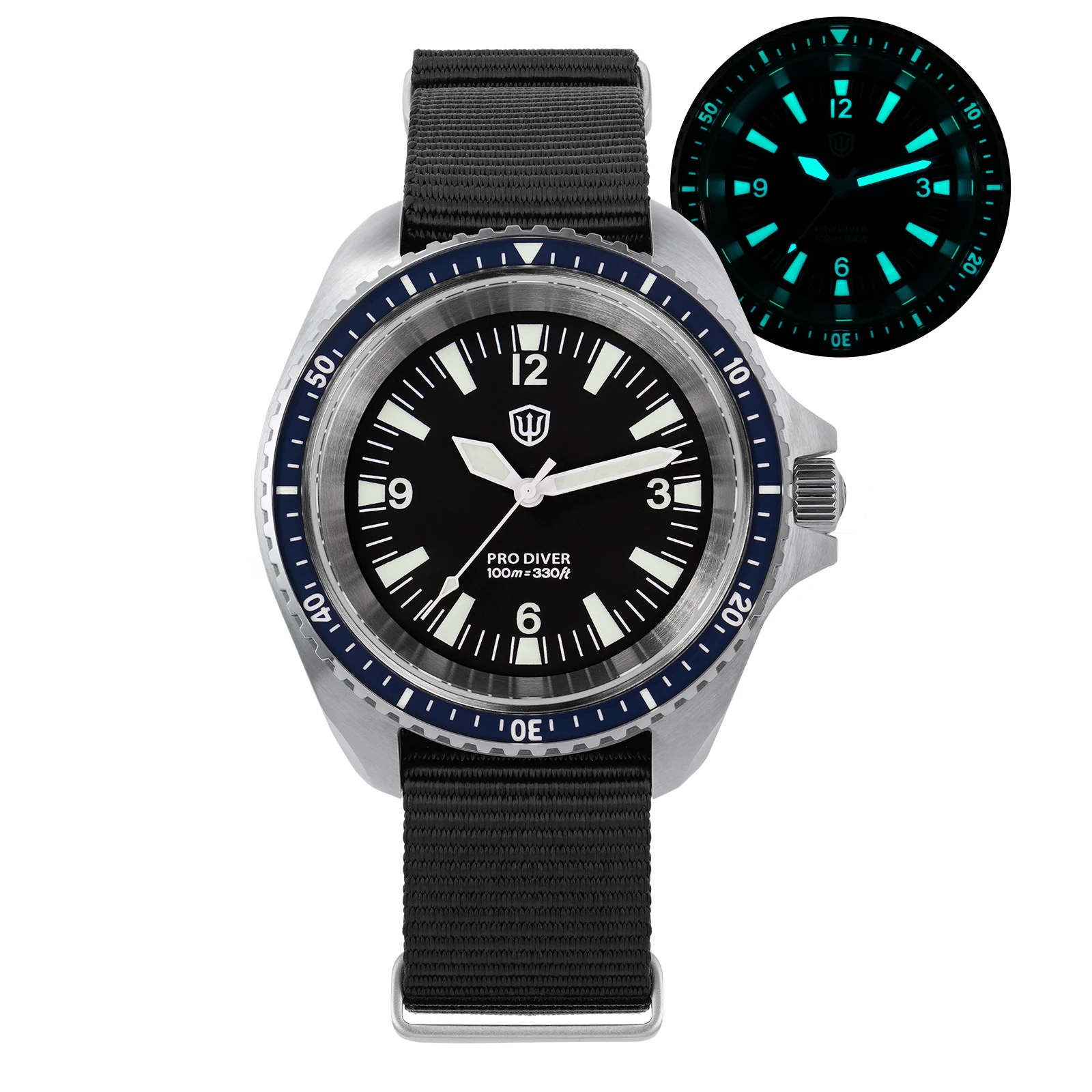 Watchdives WD1980 V2 腕時計 VH31 スイープ秒ムーブメント