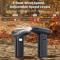 Souffleur rechargeable portable, puissant et polyvalent, solution de nettoyage efficace, souffleur de feuilles sans fil, ventilateur d'air puissant 1