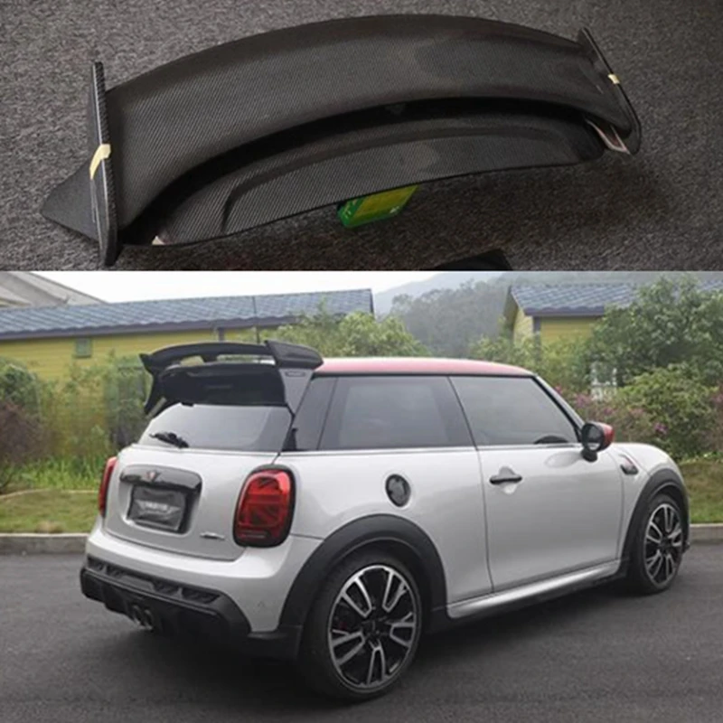 

FOR BMW MINI COOPER S F55 F56 F57 Modified AG Style Carbon Fiber Spoiler JCW Fixed Wing 2014-2023