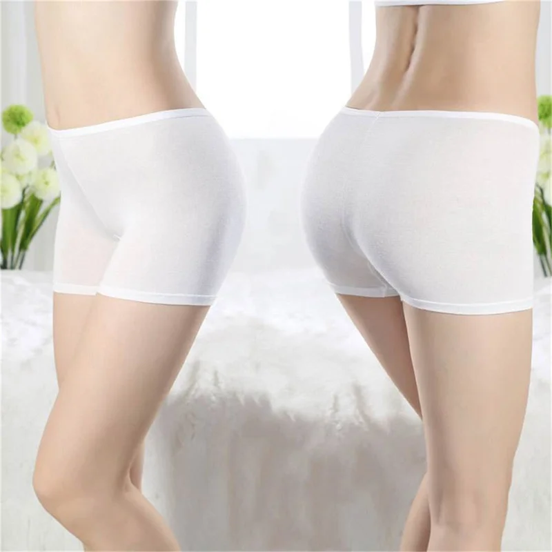 Soft Cotton Safety Shorts Under Skirt Summer Underwear