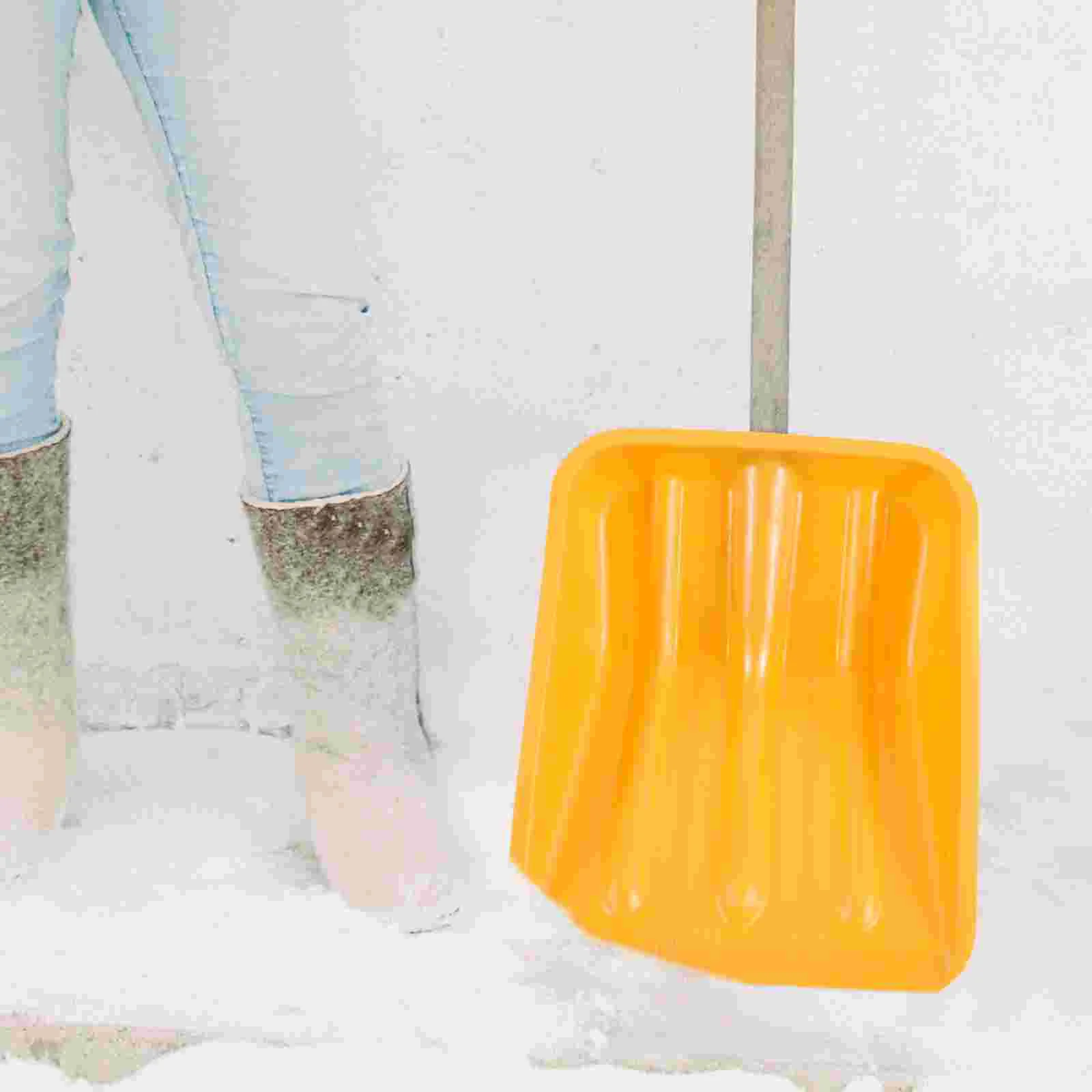 Plastic Shovel Head Replacement Snow Mud Removal Shovel Snow Dustpan Head Ash Scoop Ice Gardening windshield shovel snow shovel