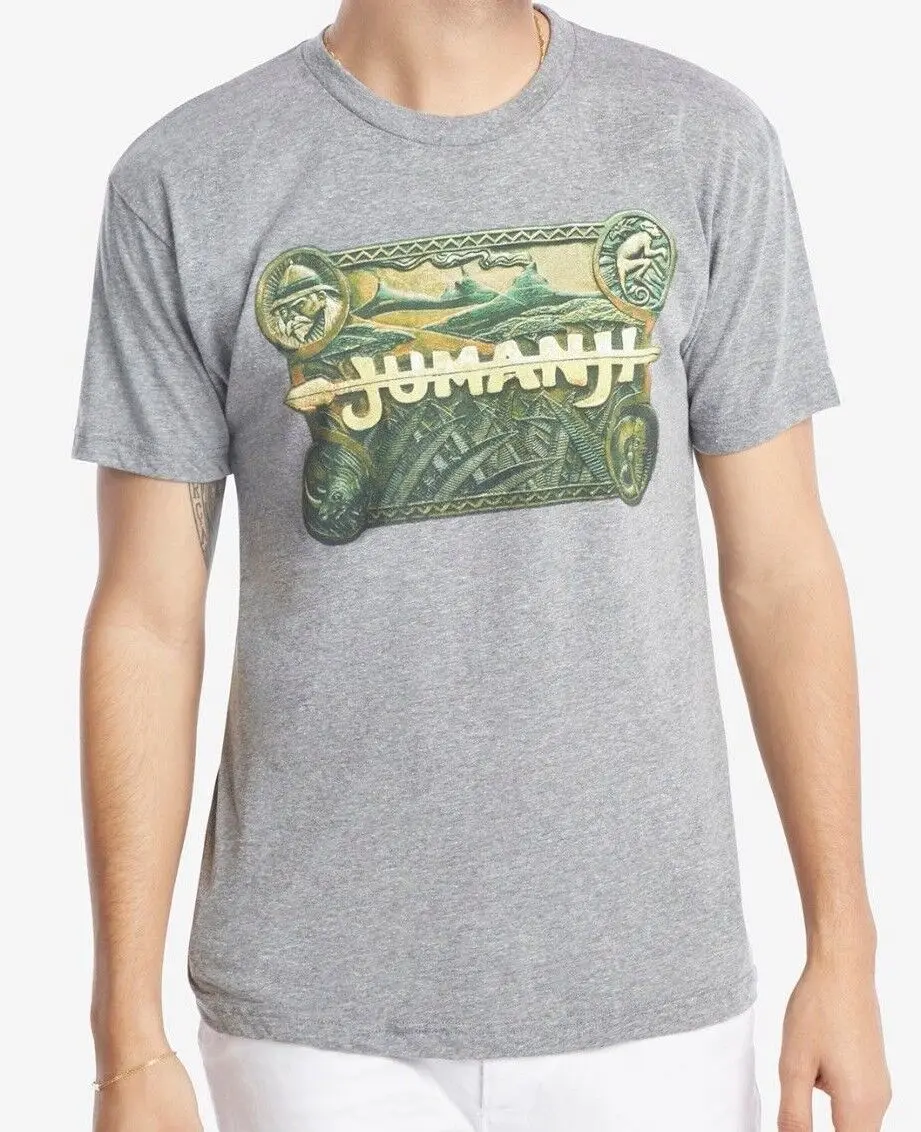 Jumanji Movie Jumanji Board Game Logo T-Shirt Nuova Licenza E Ufficiale