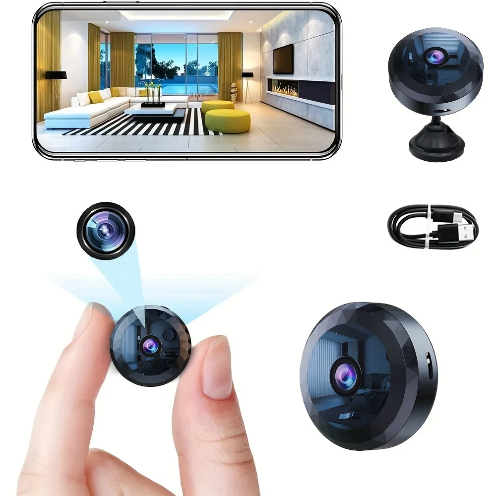Smart Home Security Camera, Mobile Remote Camera, Mobile Remote Application, View Anytime and Anywhere, Housekeeper Assistant, W