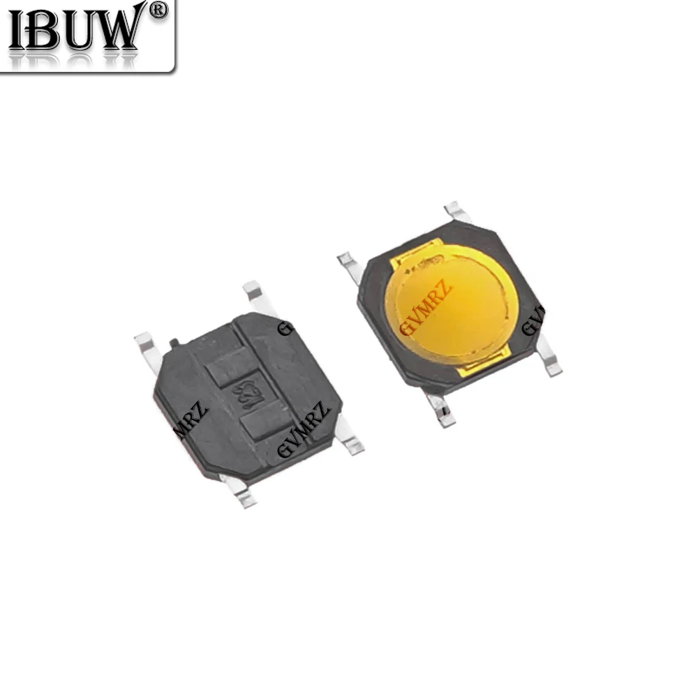 100PCS DC12V 4X4X0.8mm 촉각 푸시 버튼 스위치 택트 50mA 멤브레인 스위치 4x4x 0.8MM 4 핀 스위치 마이크로 스위치 SMD 4*4*0.8mm
