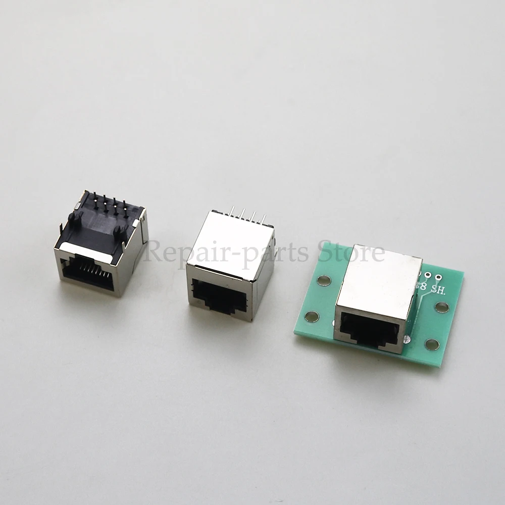 GERUI Lot De 7 Fiches RJ45 - 8 Broches - Adaptateur Réseau