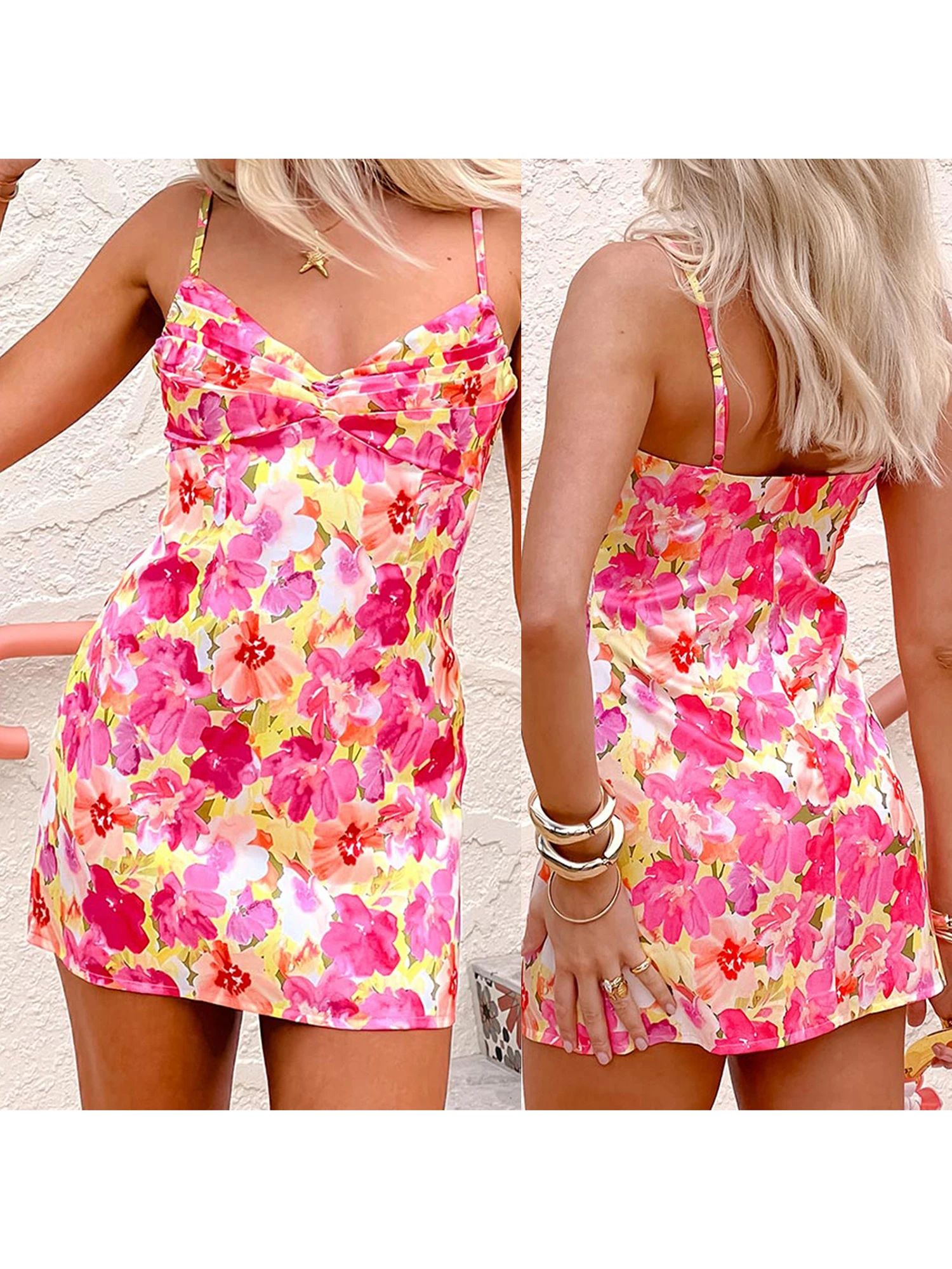 Elegant Off-Shoulder Maxi Dress with Ruffle Hem and Floral Print for Beach Wedding Party Evening Prom Vacation Streetwear