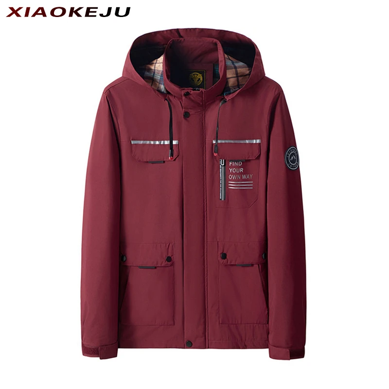 

New in Coats and Jackets Long Parkas Men Winter Men's Clothing Coat Coat Parka Man Clothes Wear Hooded Cold Windbreaker Thermal