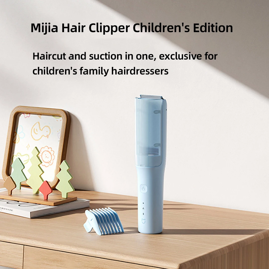 Xiaomi Mijia Hair Clipper Children's Version Hair Trimmer Self-vacuuming Shredding Professional Clippers For Home Use