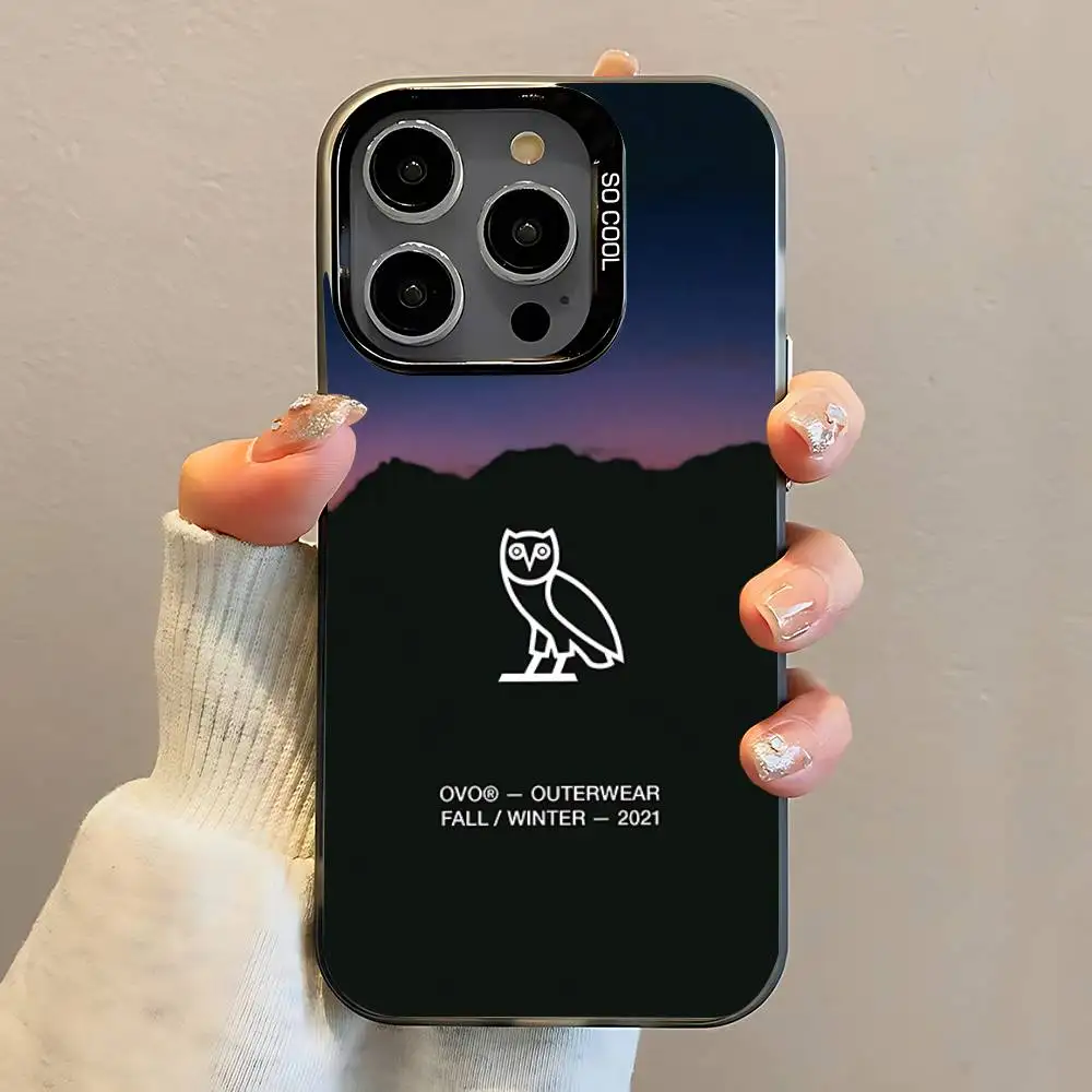 D-Drake O-OvO OWL Phone Case For iPhone 16,15,14,13,12,11,Pro,Max