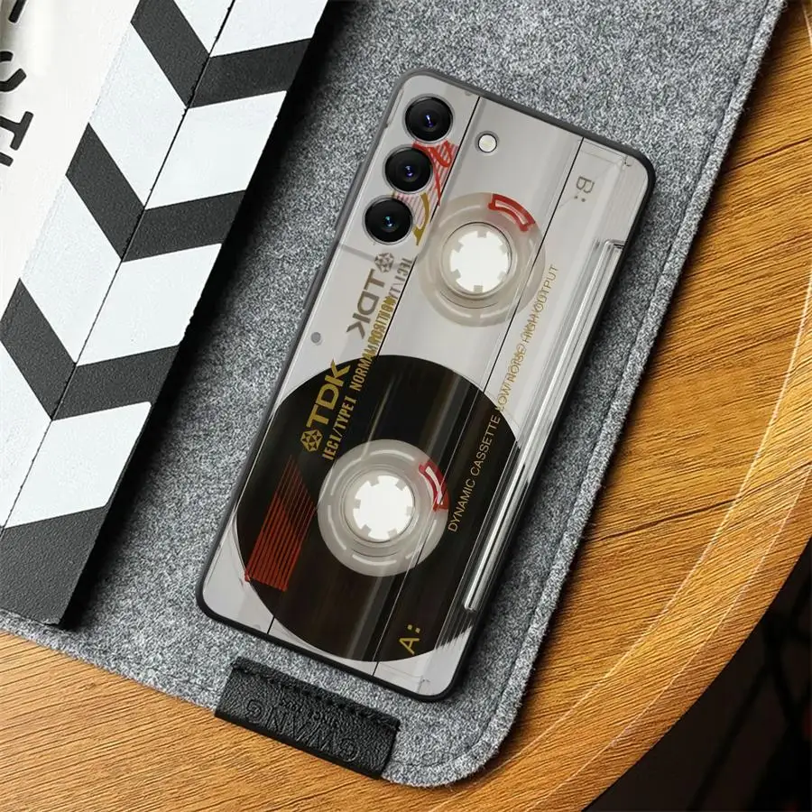 Retro Vintage Camera Cassette Music Phone Case Cover