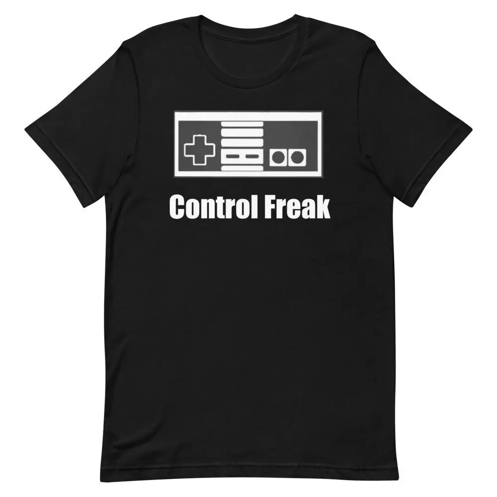 Videogioco Anni '80 Anni '90 Control Freak T-Shirt Unisex A Maniche Corte
