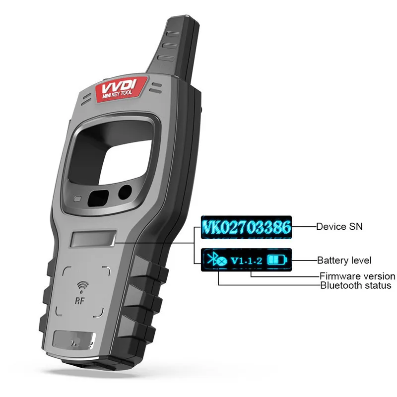 Xhorse VVDI Mini Key Tool Remote Key Programmer With ID48 function and Without One Year Daily Token key programmer