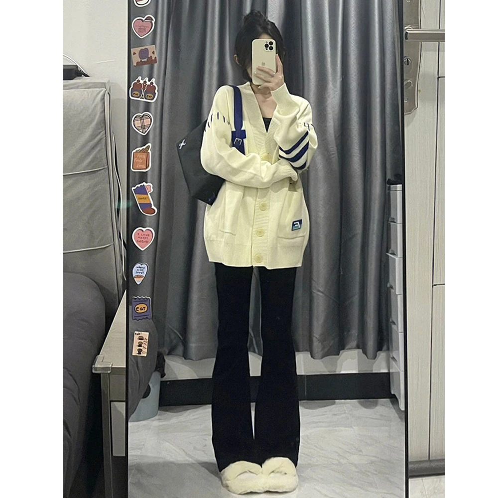 한국어 블랙 플레어 청바지 여성 빈티지 Y2K 데님 바지 하이 웨이스트 슬림 피트 스트레치 키가 크고 얇은 캐주얼 솔리드 레이디 바지