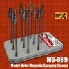 MS089 Model Metal Magnetic Spraying Clamps Clip with Storage Box Model Painting Tools for Military Model Hobby DIY Tool Set 1