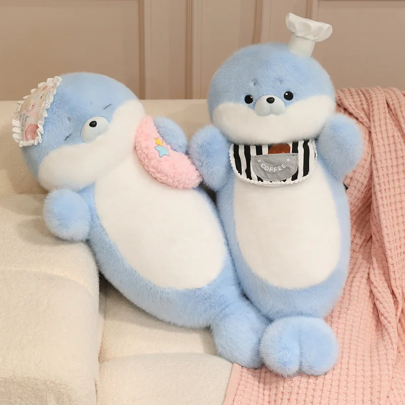 Kawaii Therapy Cotton Candy Blue Seal Plush (65cm)