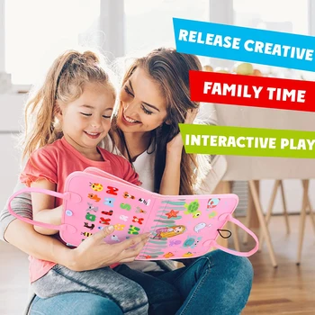 Montessori Busy Board – Sensory Activity & Motor Skills Learning Toy for Toddlers