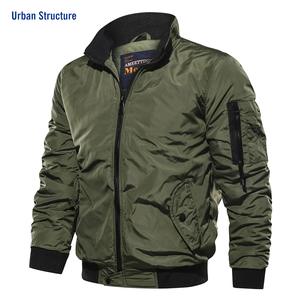 

Men Hot Fashion Windproof Cotton Jacket Coat 2022 Autumn Winter High Quality Bomber Jacket Casual Outdoor Hiking Jacket For Male