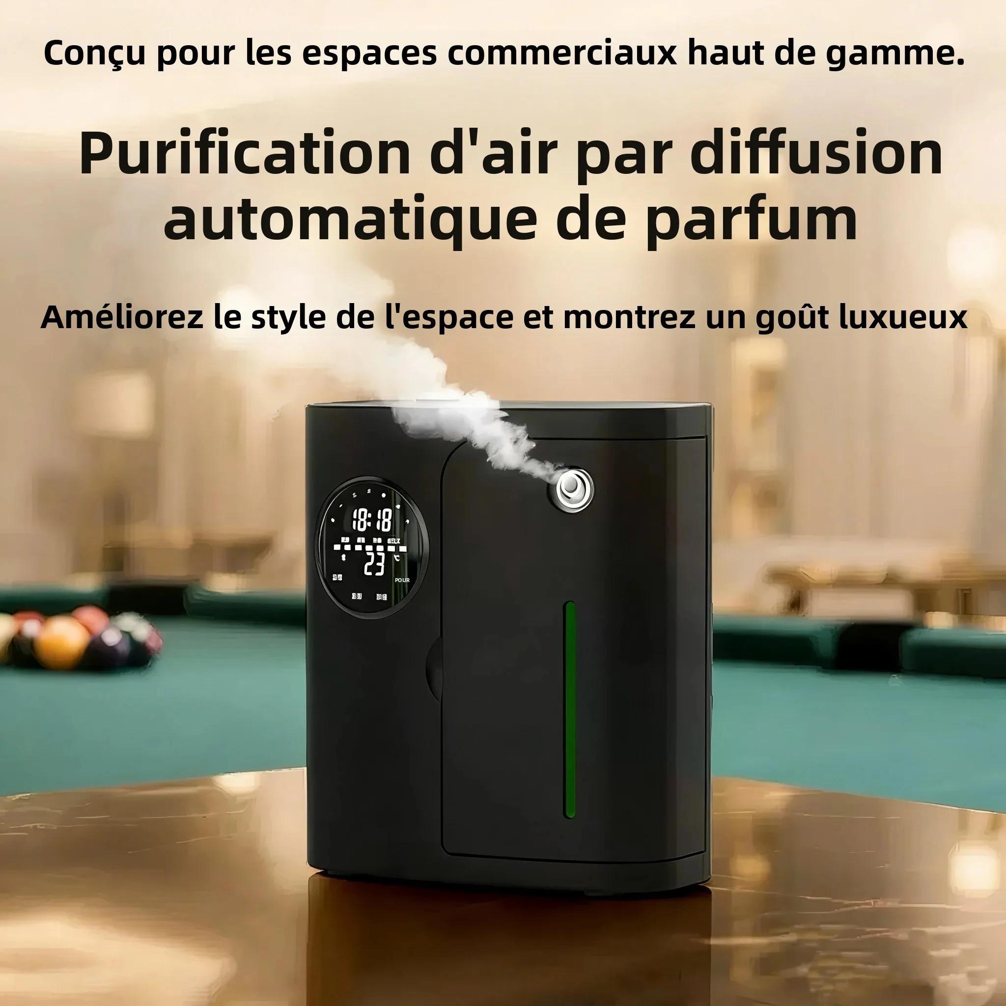 Diffuseur d'arômes commercial pour halls d'hôtels et clubs de loisirs - Vaporisateur de parfum automatique intelligent pour intérieur_voghion.com