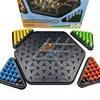 Chain Triangle Chess Game Triggle Rubber Band Game Educational Interactive Game Battle Set For Family Party Gift Box 30*27CM 6