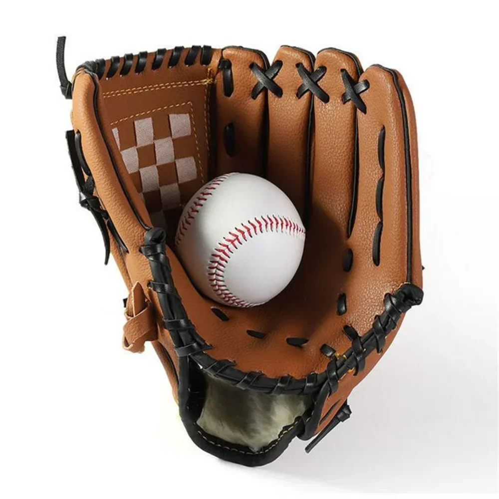 Outdoor Sport Baseball Glove Catcher Baseball Softball Training Practice Equipment Left Hand For Kids/Teenagers/Adults 6