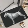 Bull Terrier Art House Entrance Mat Living Room Mat Aesthetic Room Decoration Custom Carpets for Bedroom Kitchen Rug Home Carpet 3