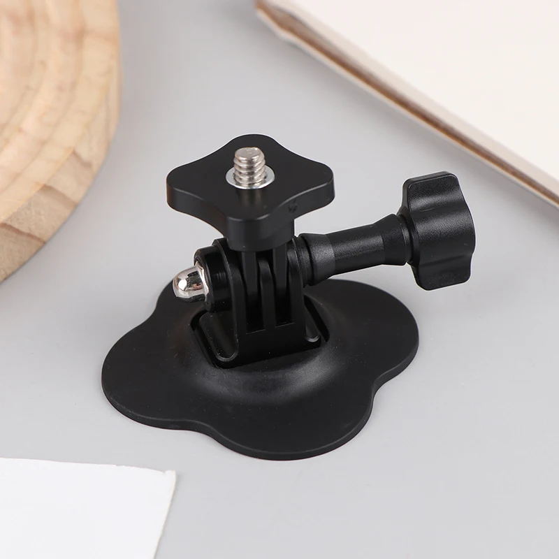 Universelle flexible Helmhalterung für 13 12 11 10 9 Insta360 X4 X5 Ace Pro Sportkamera, gebogene, flache Klebebasis, Zubehör – Detail 2