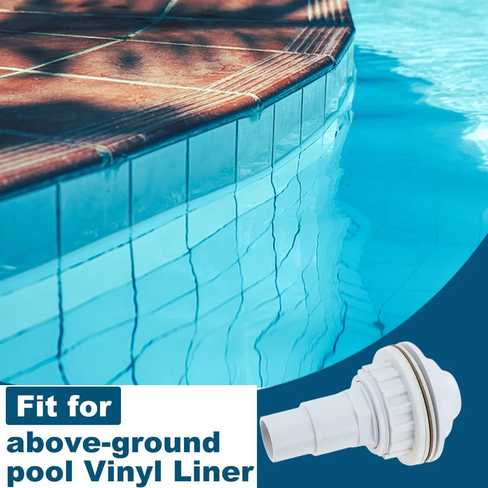 Water Inlet Outlet Fittings With Clip Threaded Tape Swimming Pool Return Nozzle Removable Heat-resistance Swimming Pool Supplies