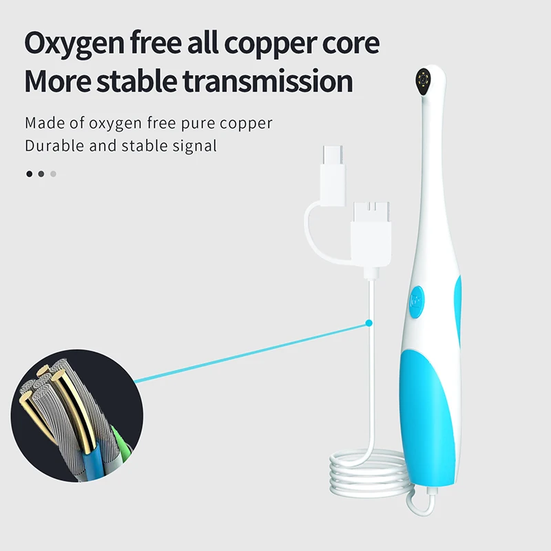 3 인 1 내시경 카메라, 안드로이드 USB C HD 방수 검사 보어스코프, LED 휴대폰 렌즈