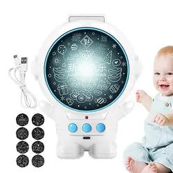 Astronaut Light Projector Astronaut Star Space Projector Portable Astronaut Galaxy Star Projector Light For Boys Kids Children