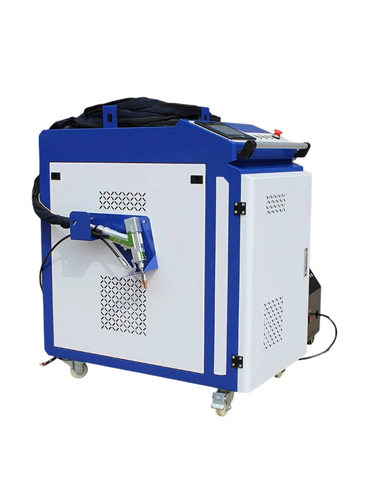 

Small handheld laser welding machine 1500 watt aluminum alloy stainless steel metal derusting optical fiber laser welding