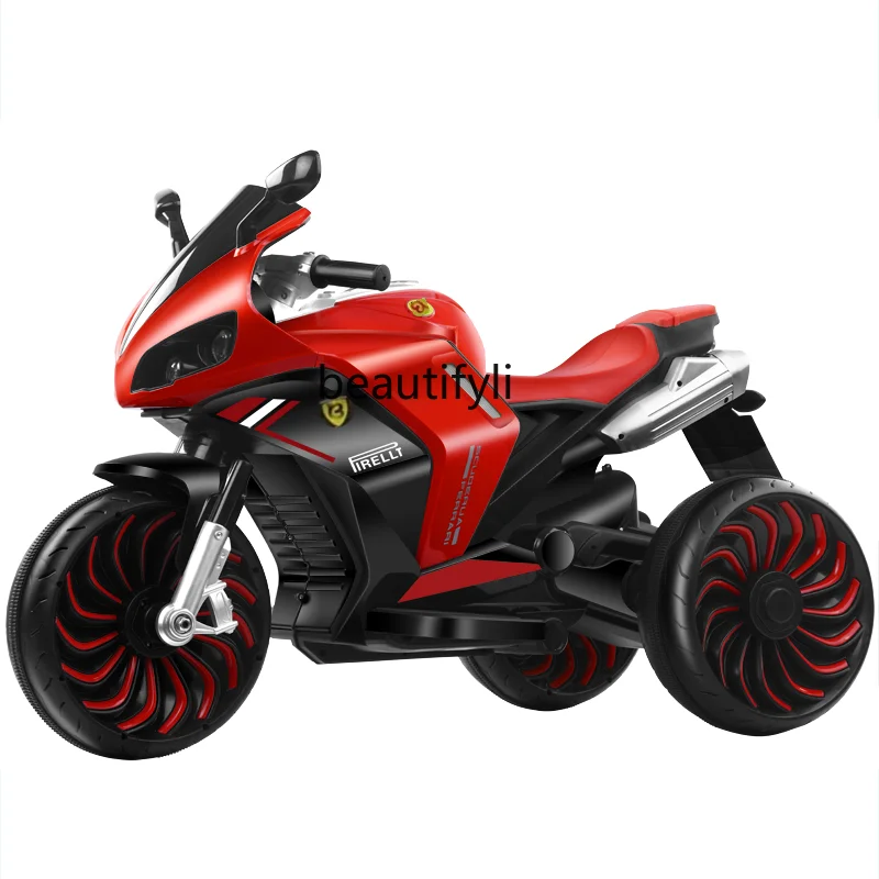 

zq Electric Motorcycle Tricycle Can Sit Adult Toy Car Men and Women Charging Battery Car off-Road Vehicle