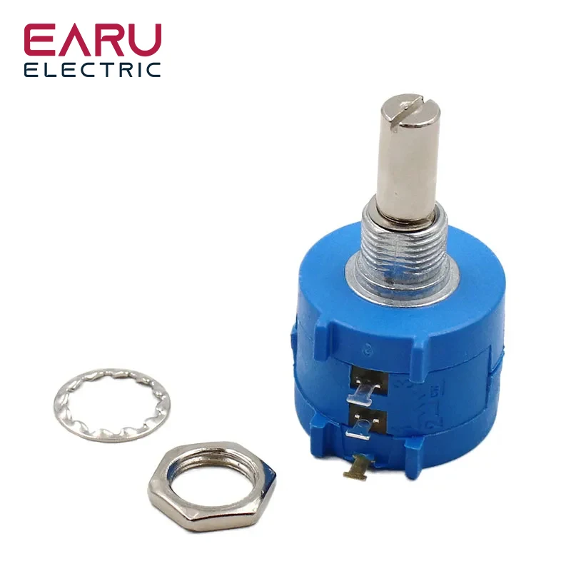 10pcs/lot Wire wound potentiometer 3590S-2-103L 3590S 10K Ohm Precision Multiturn 10 Ring Turns Linear Rotary
