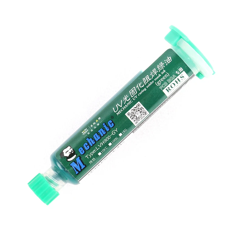 Green UV Oil UV Curable Solder Mask 10CC for PCB BGA Circuit board