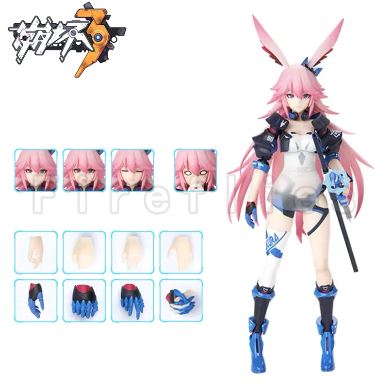 Фото Экшн-фигурка Apex Innovation miHoYo Honkai Impact 3 Arctech Yae Sakura аниме коллекционная игрушка, 1/8, 21 см, бесплатная доставка №1